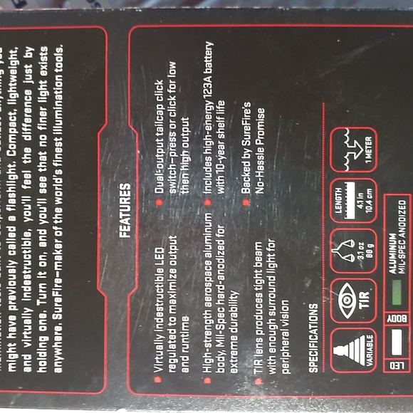COPY - Surefire Outdoorsman EL1  (od. green) - Picture 3 of 5